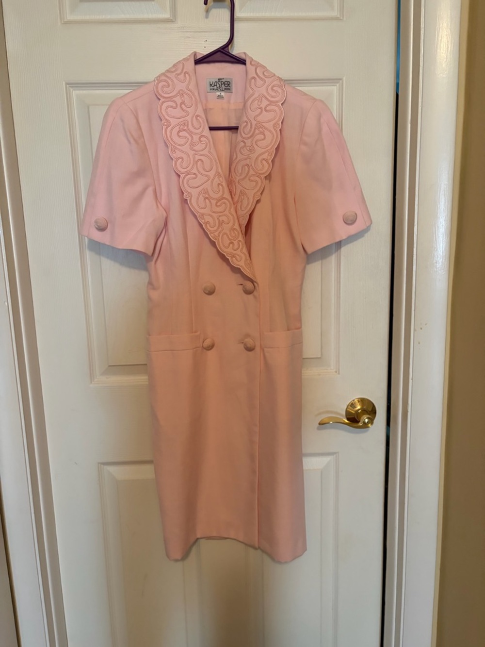 Kasper for A.S.L. Petite Pink Dress